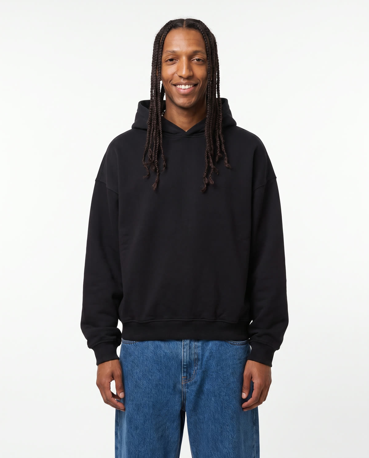 Sweat à capuche noir